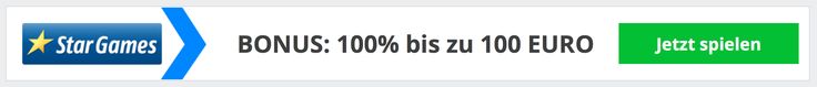 Stargames SpielGeld Casino Bonus